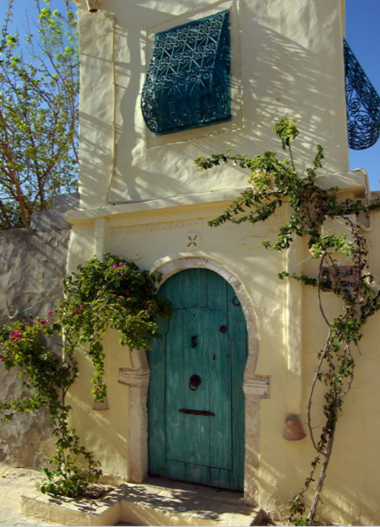 Er Riadh, the old Jewish quarter in Djerba