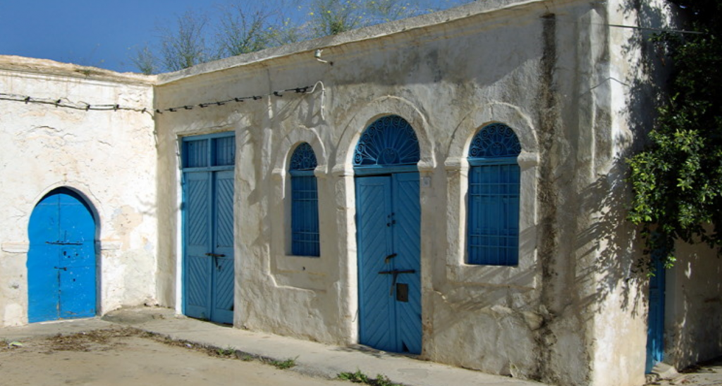 Er Riadh, the old Jewish quarter in Djerba