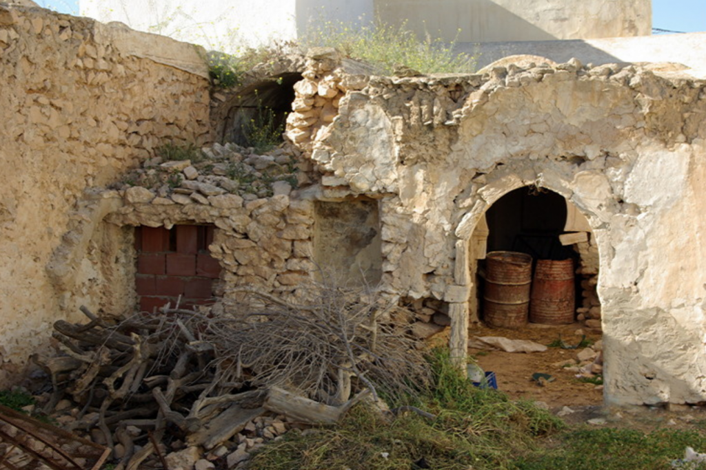 Er Riadh, the old Jewish quarter in Djerba