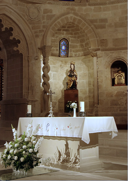 Estella, Iglesia San Pedro de la Rua - high altar