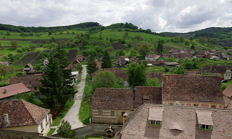 Fields around Biertan Village