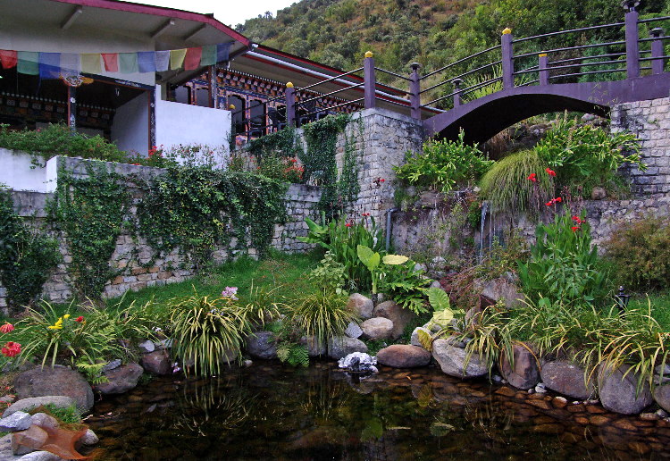 Gardens, Yangkhill Resort, Trongsa, Bhutan