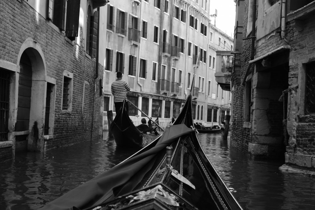 Gondola ride in Venice, Italy