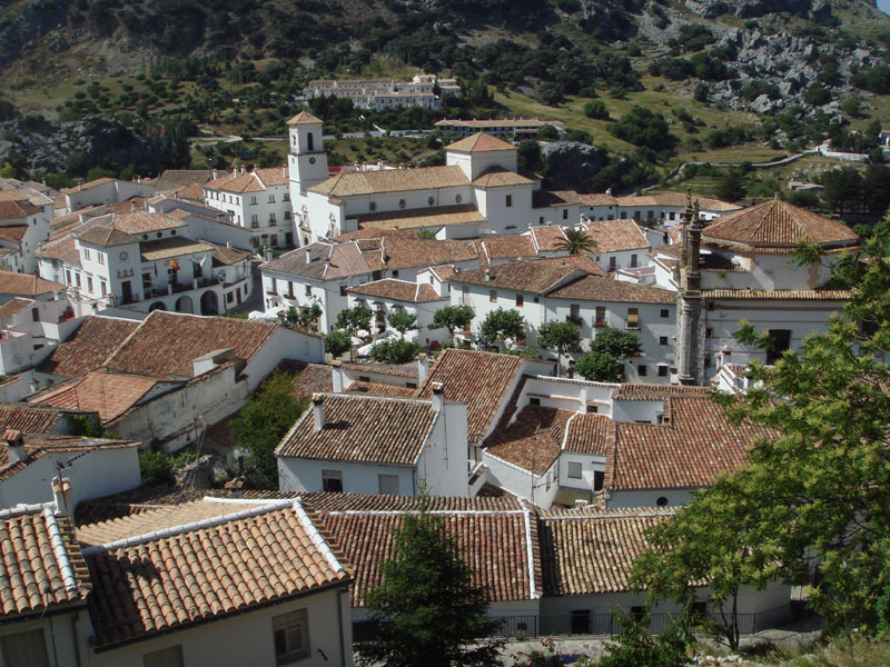 Grazalema and the main square