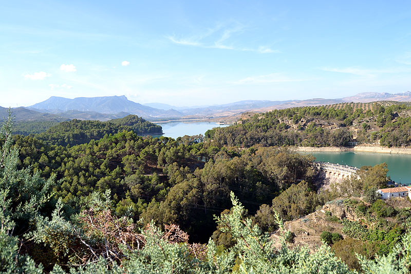 Guadalhorce reservoirs