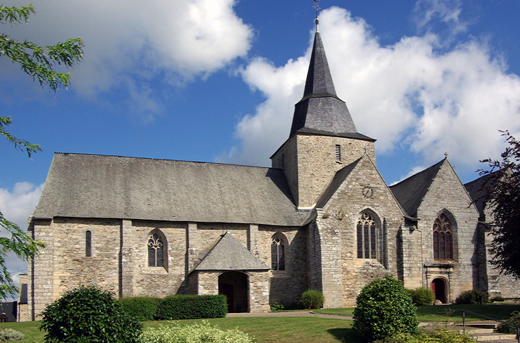 Guégon church