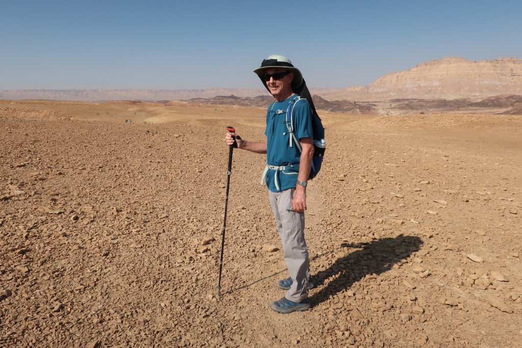 Hiking in the Ramon Crater