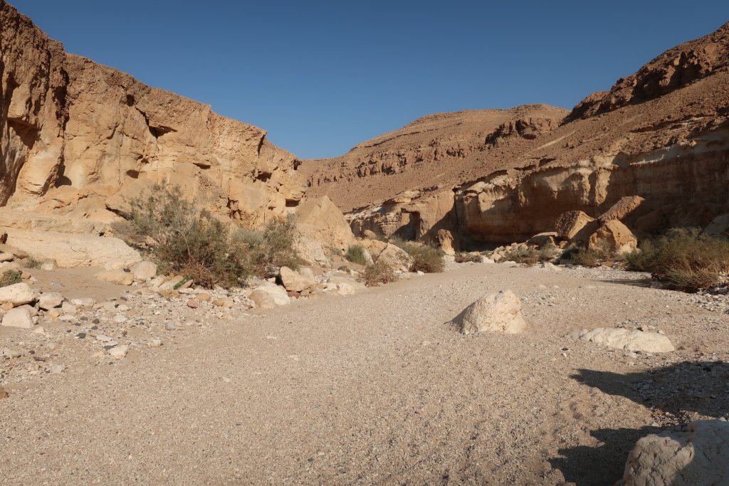 Hiking in the Ramon Crater