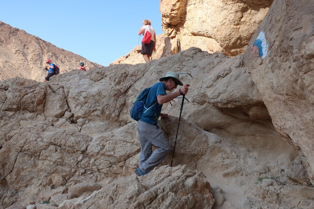 Hiking in the Ramon Crater