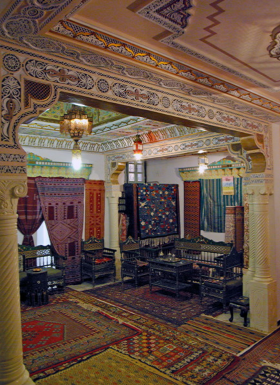 House of the Bey carpet shop, Kairouran