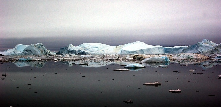 Ilulissat Ice Fjord, Looking Out To Sea