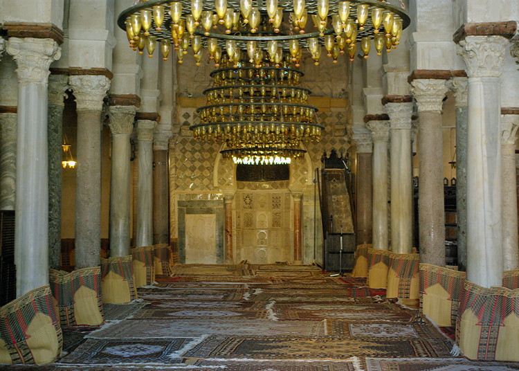 Kairouran Great Mosque - Prayer Hall