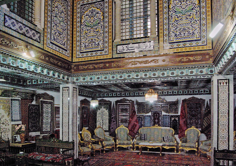 Kairouran - House of the Bey reception room