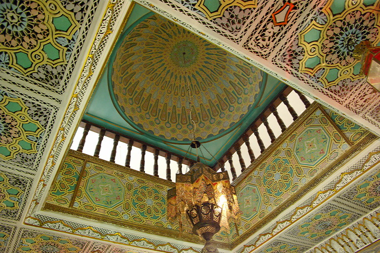 Kairouran - House of the Bey, winter music room ceiling