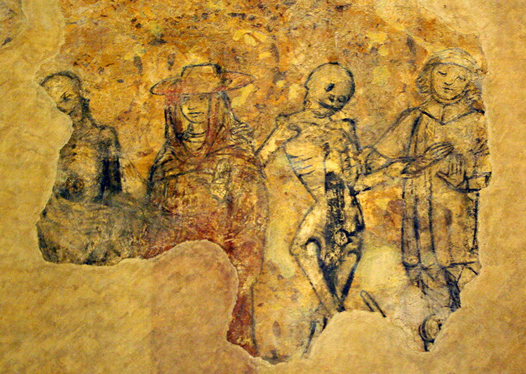 Kernascléden church, Danse Macabre