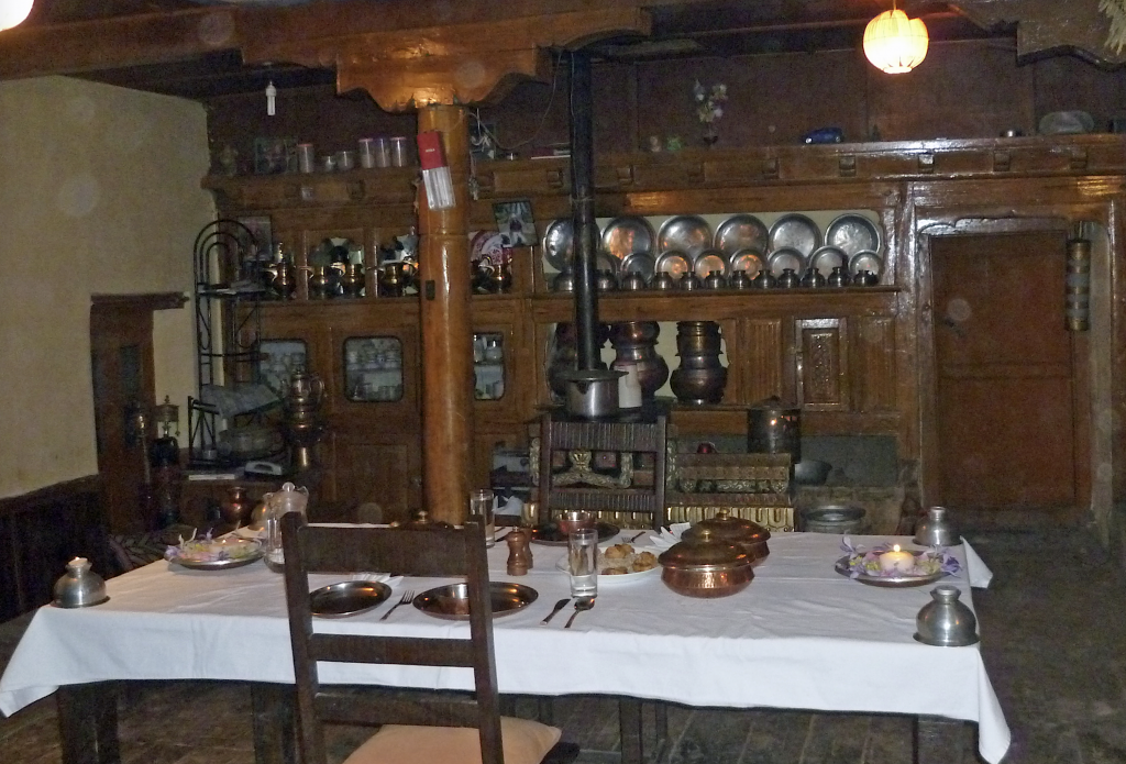 Kitchen in metal workers' house, Chilling