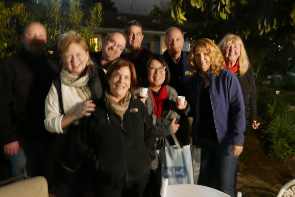 L - R: Sandi, Jerry, Colleen, Mike, Barb, Keith, Beth and Palma