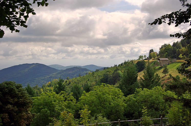 Lalouvesc  - view from Basilica Saint-Jean-François-Régis