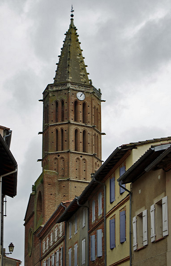 Lezat-sur-Lèze, Èglise St-Jean-Baptiste