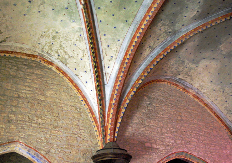Loubressac, Église St-Jean Baptist, ceiling