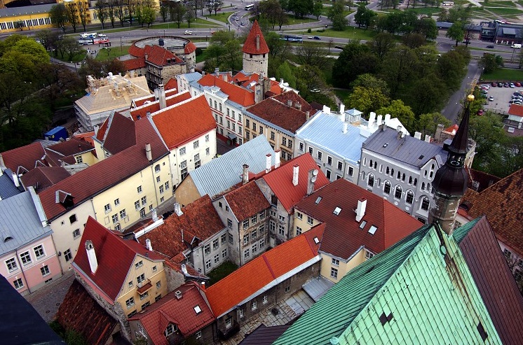 Lower Town From Oleviste Church Tower