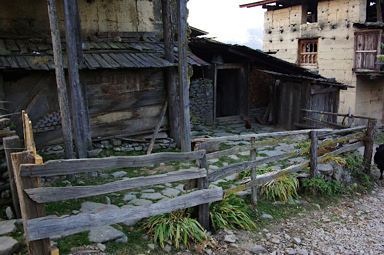 Lusa Village, Phobjikha valley, Bhutan