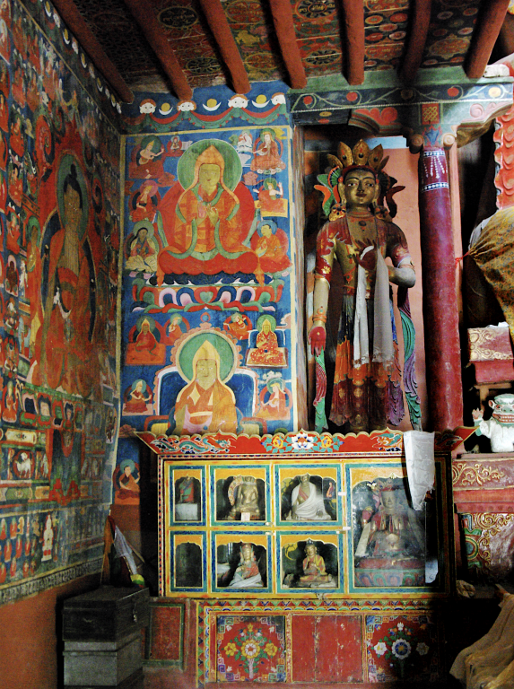Maitreya Buddha, Chamba Llakhang, Basgo Gompa