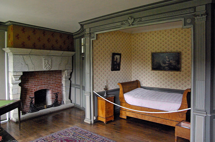 Manoir de Kérazan, bedroom