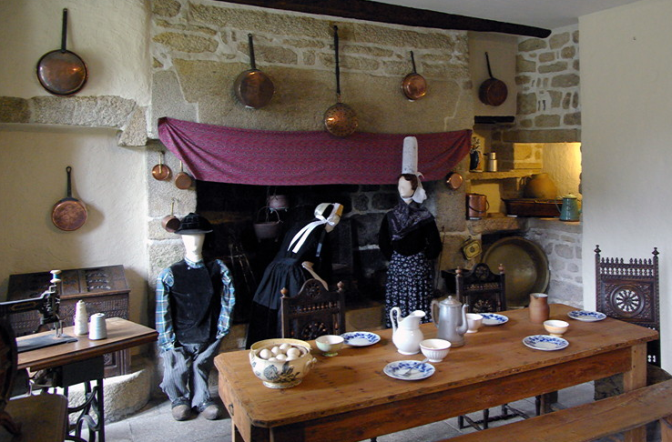 Manoir de Kérazan kitchen