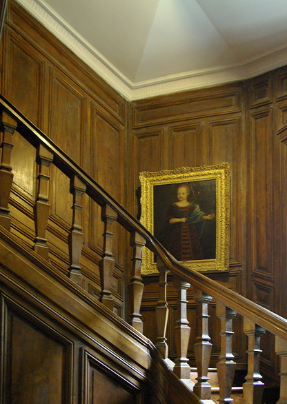 Manoir de Kérazan, staircase