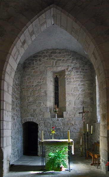 Marols Church - chancel