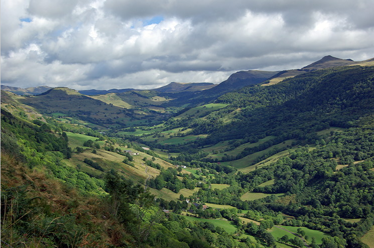 Maronne Valley on the way to Puy Mary