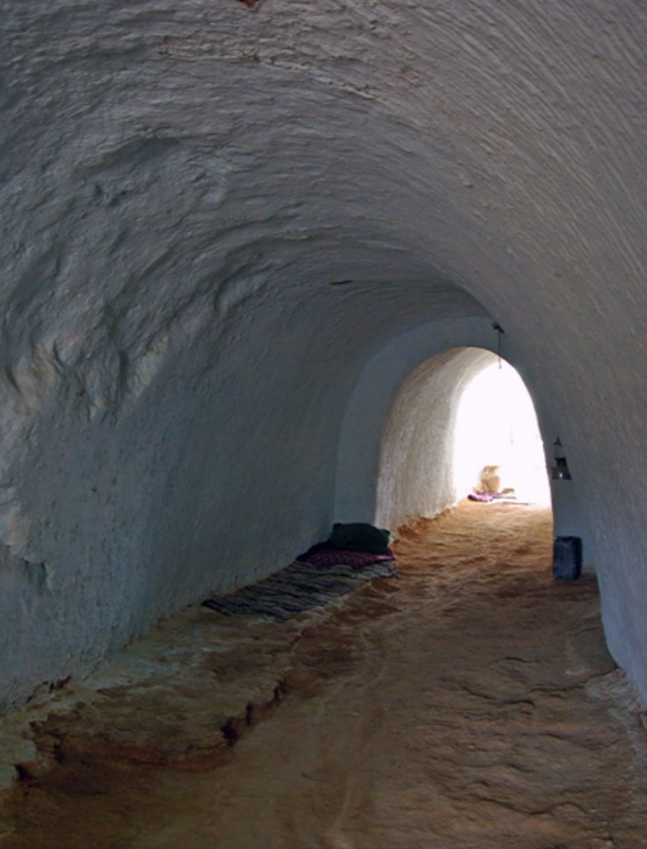 Matmata, troglodyte house