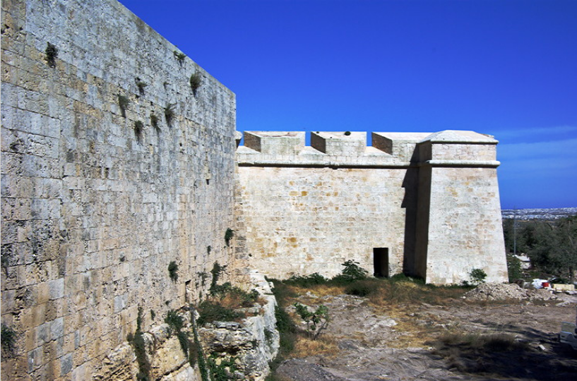 Mdina - part of the walls