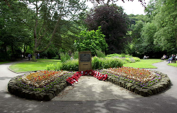Memorial Gardens. Hebden Bridge