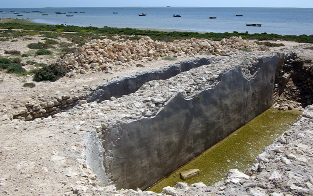 Meninx Roman site, Djerba - cisterns