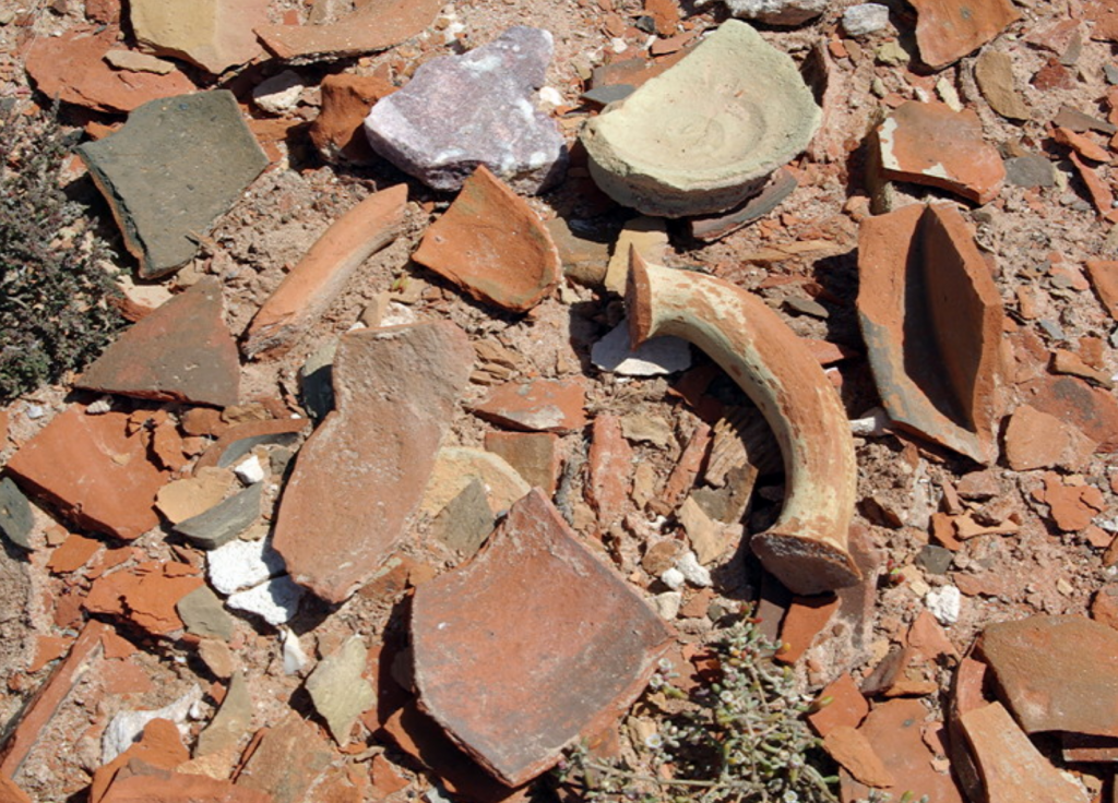 Meninx Roman site, Djerba - pottery