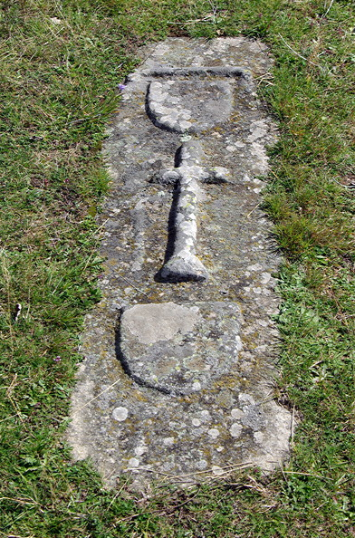 Montarcher - medieval grave slab