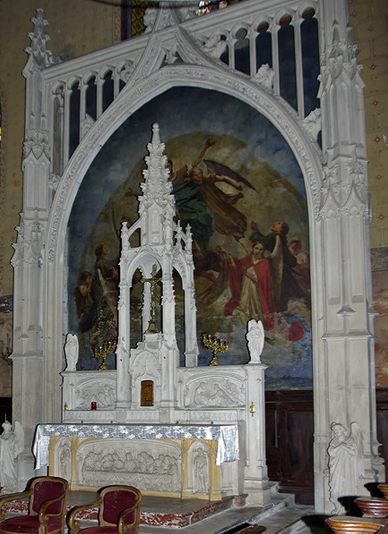 Montesquieu-Volvestre, Église St-Victor - high altar
