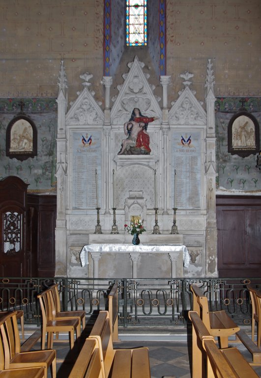 Montesquieu-Volvestre, Église St-Victor - side altar