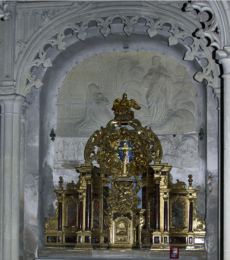 Montesquieu-Volvestre, Église St-Victor - side altar