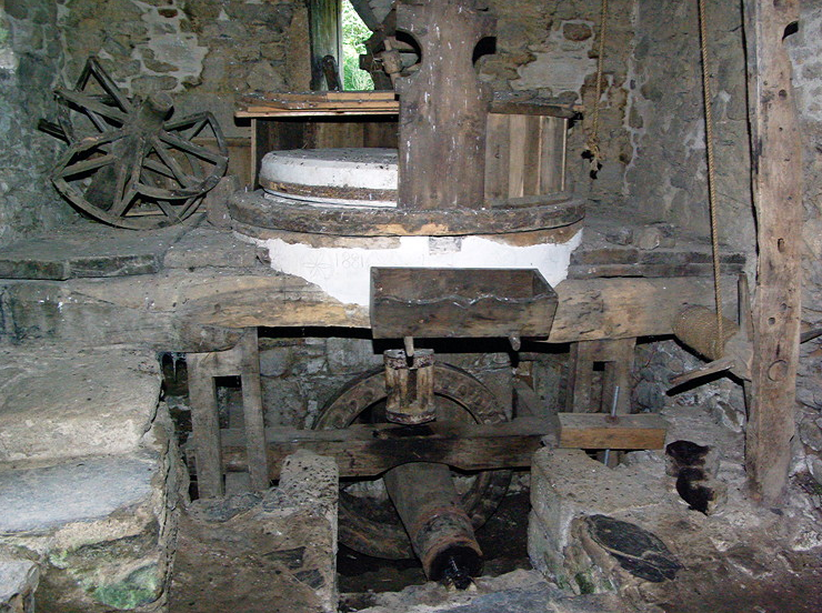 Moulins de Kerouat, 1812 mill machinery
