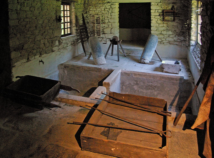 Moulins de Kerouat, tannery