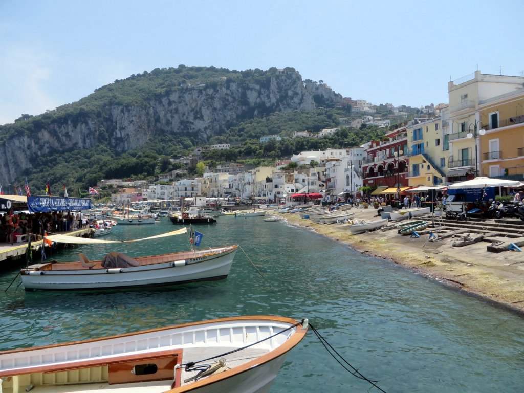 Near the ferry docks