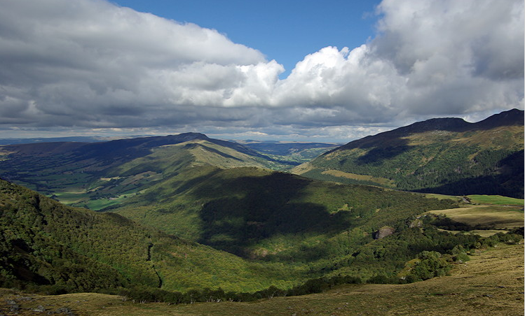 North east from Pas de Peyrol