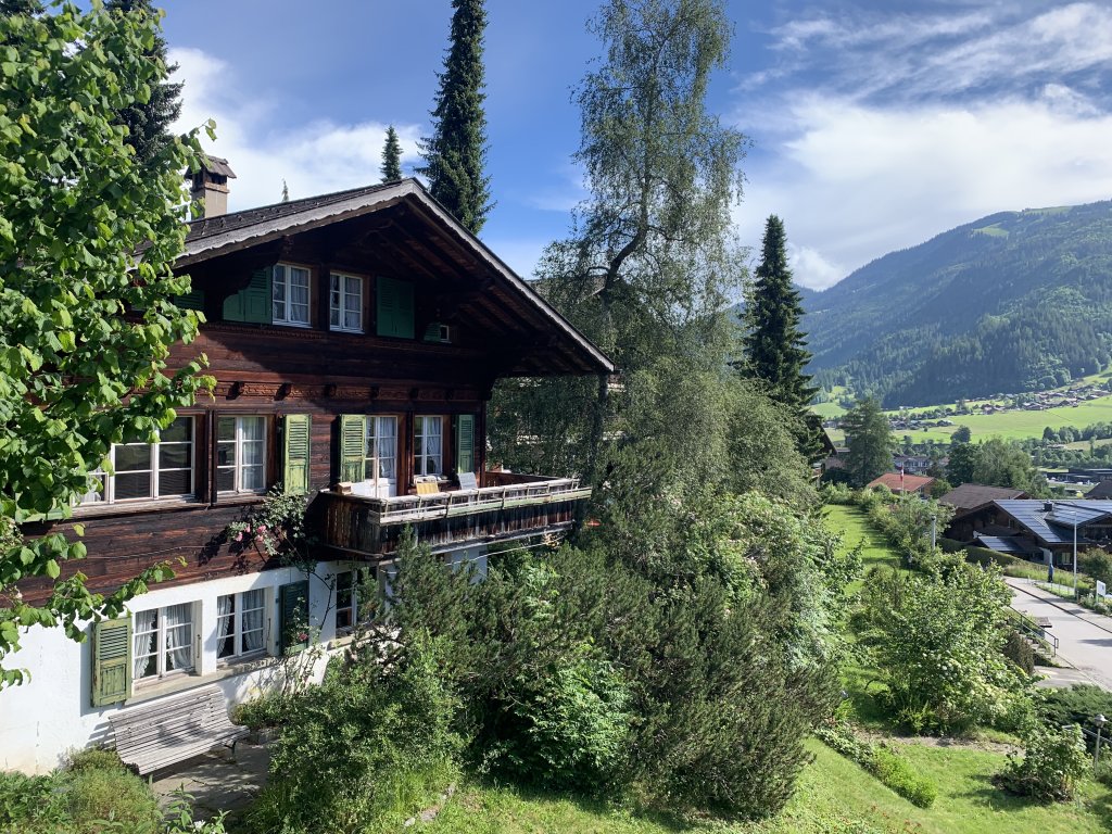 Old chalet next door