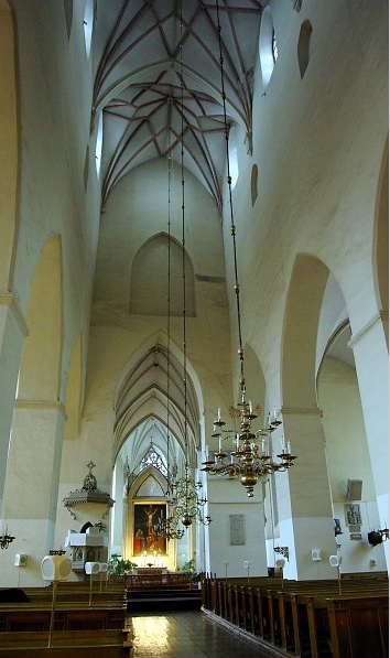 Oleviste Church Inside
