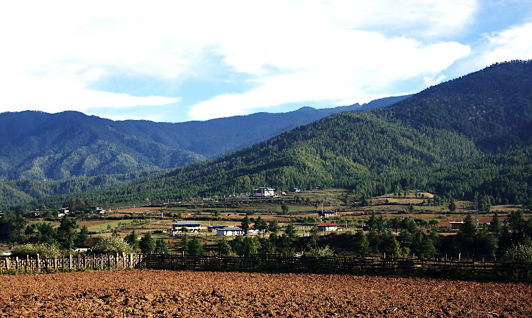 On the drive to the Bumthang Valley, Bhutan