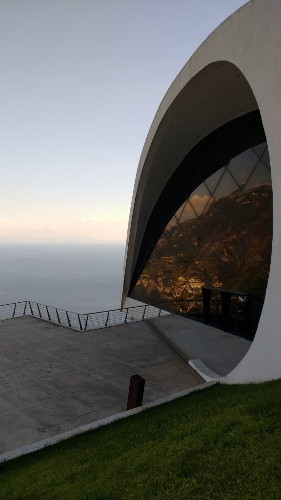 Oscar Niemeyer auditorium in Ravello