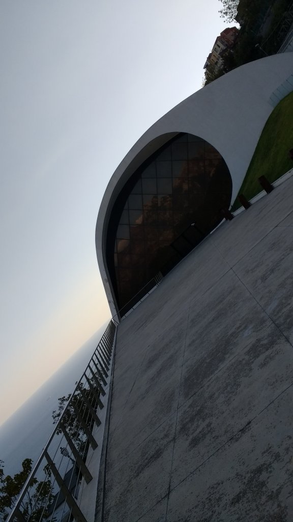 Oscar Niemeyer auditorium in Ravello